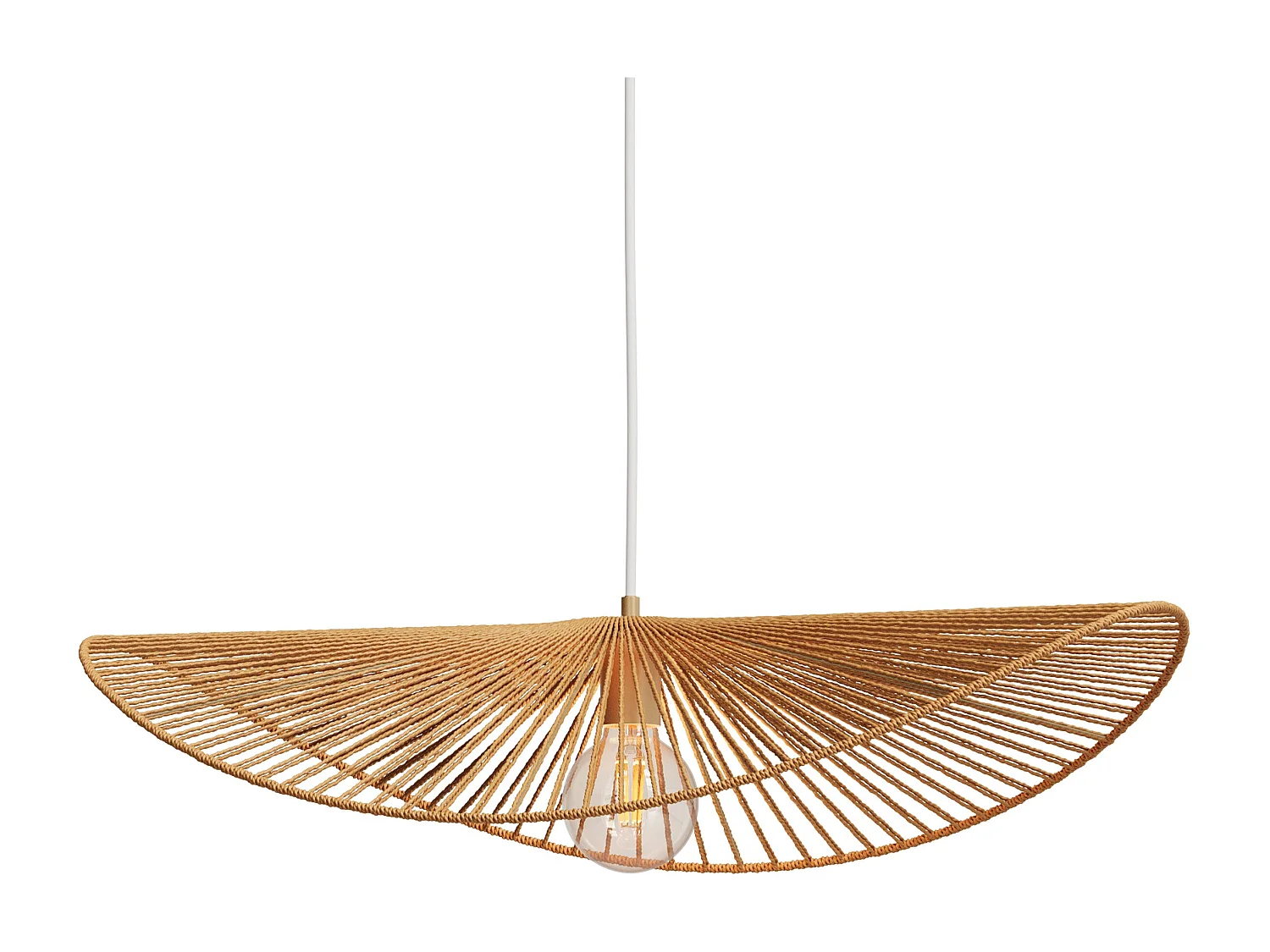 Lámpara colgante de papel de cuerda - Mada