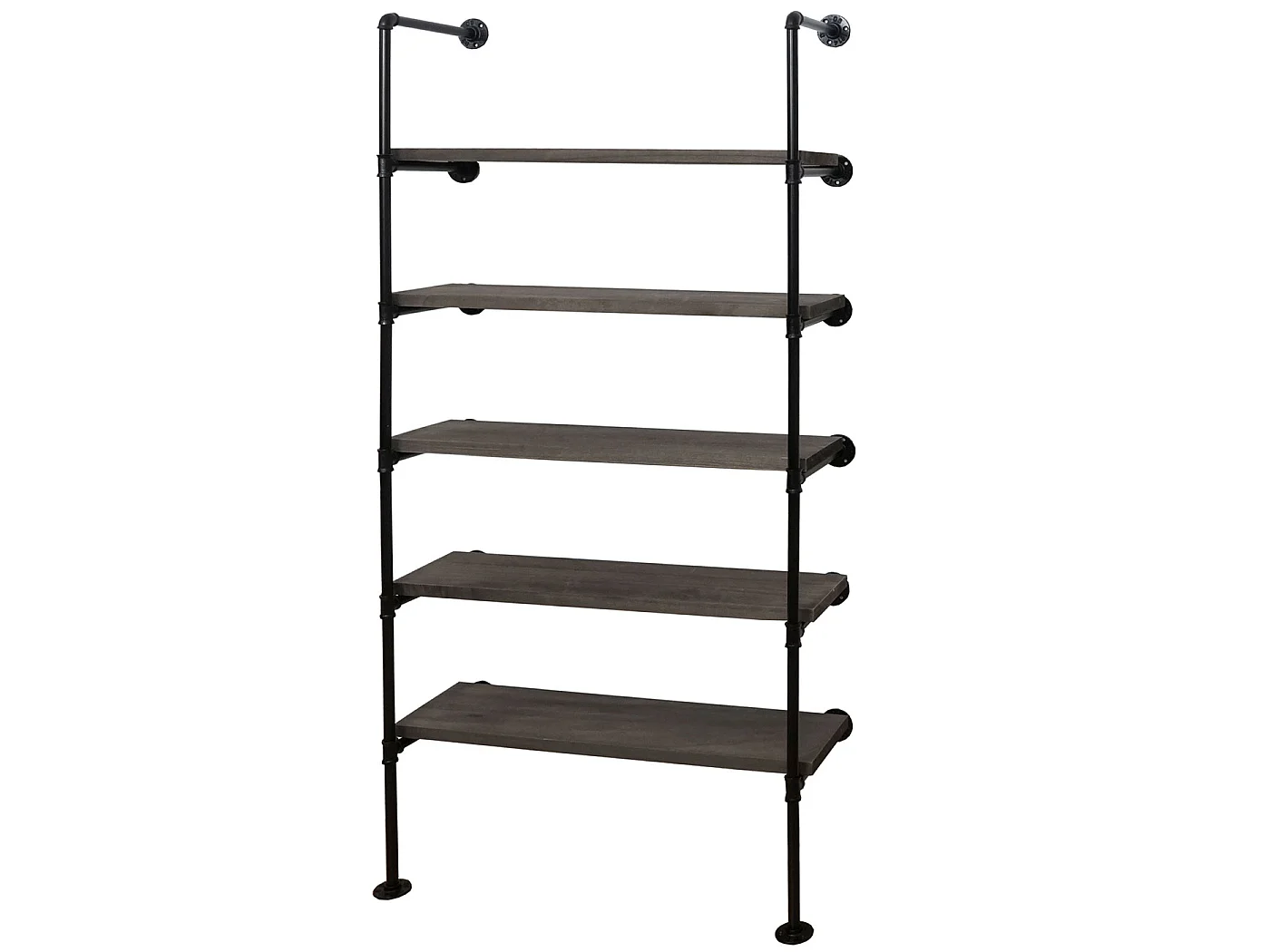 Estantería de pie MCW-C45,  gris-marrón