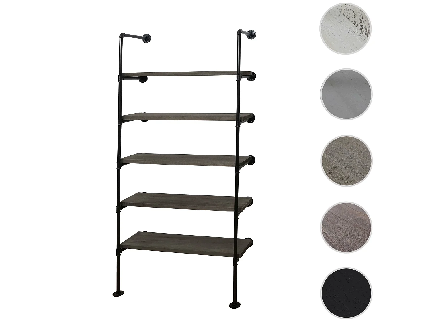 Étagère sur pied MCW-C45,  gris-brun