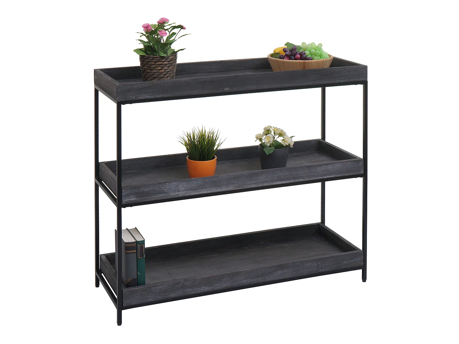 Étagère MCW-K71,  gris foncé