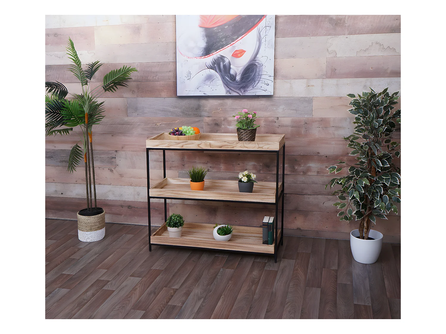 Étagère MCW-K71,  naturel