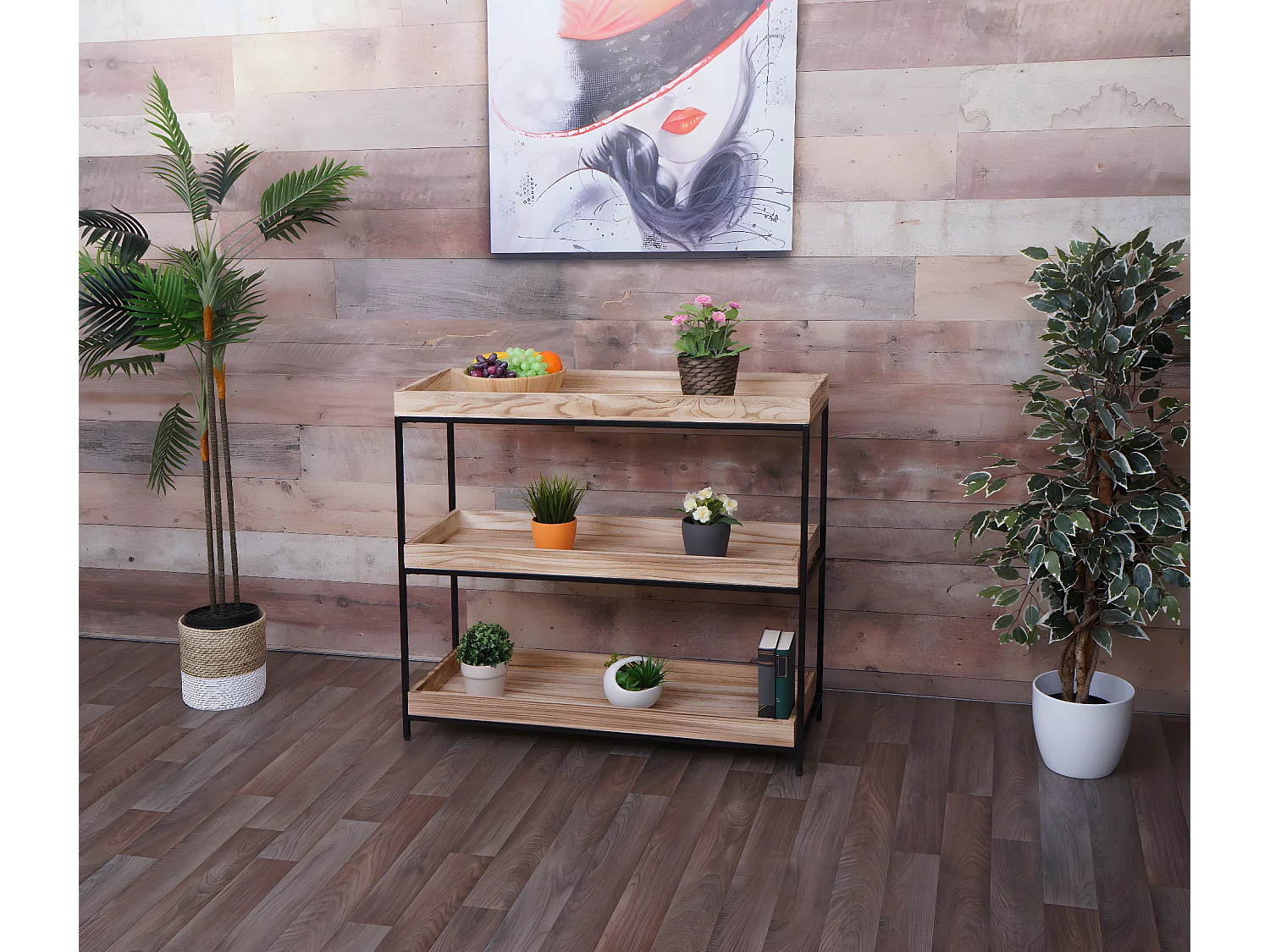 Étagère MCW-K71,  naturel