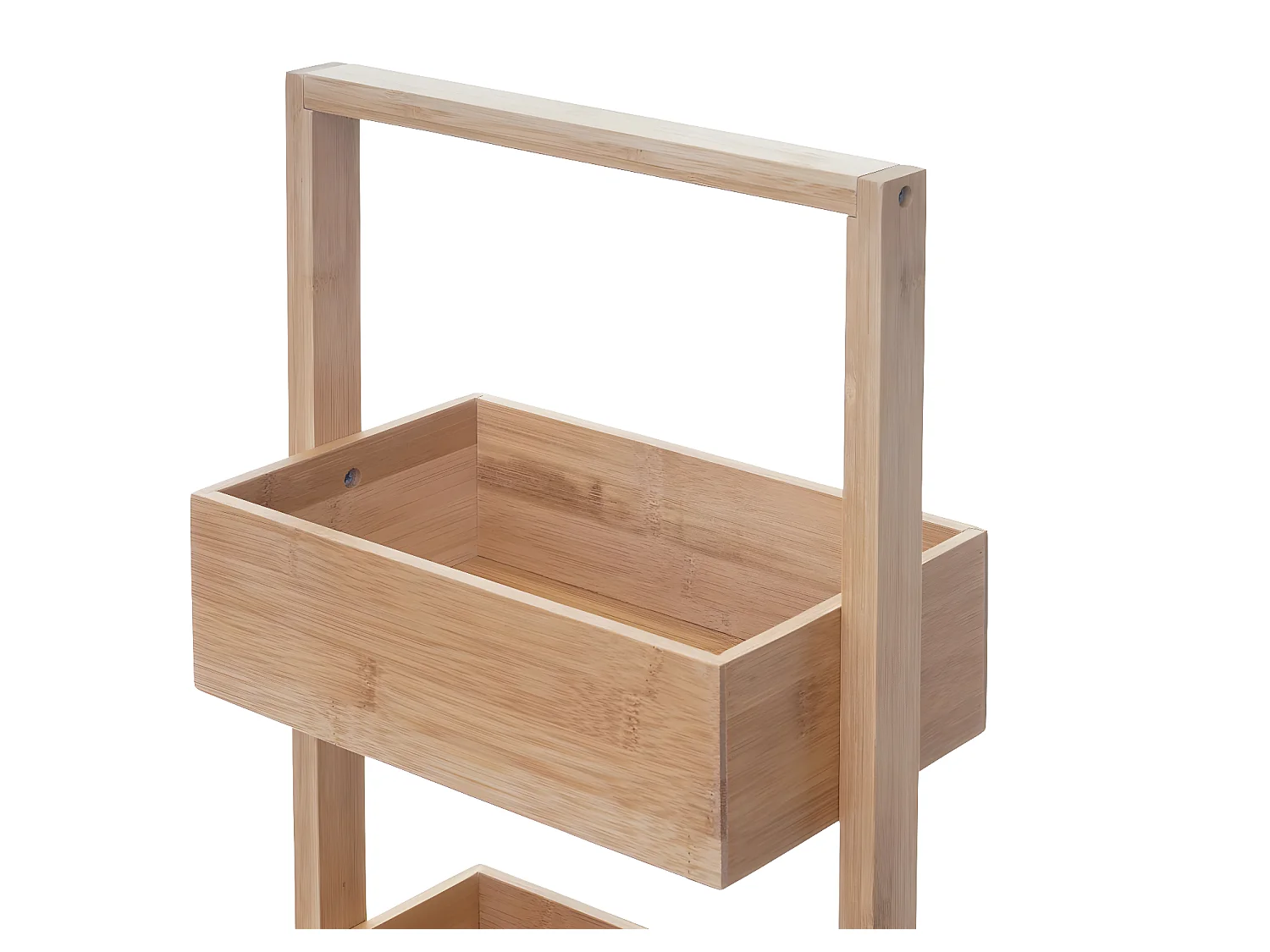 Étagère MCW-B78 4 paniers Bambou