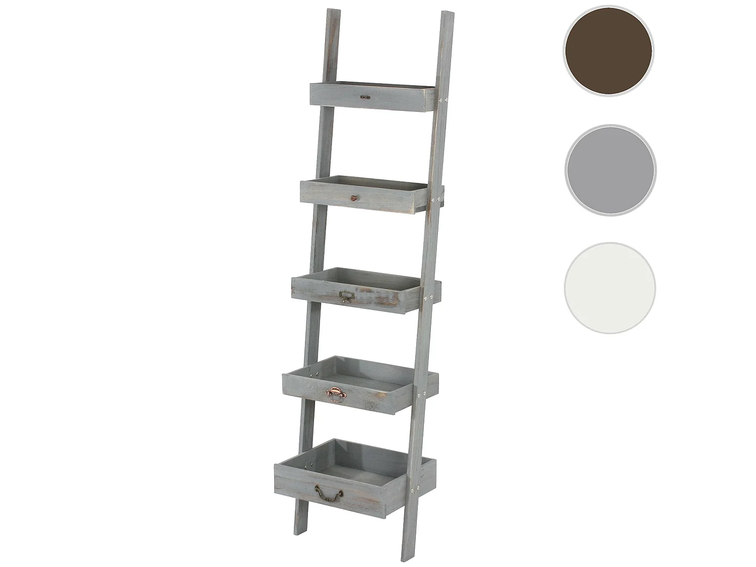 Pflanzregal Blumenständer MCW-T69, Grau