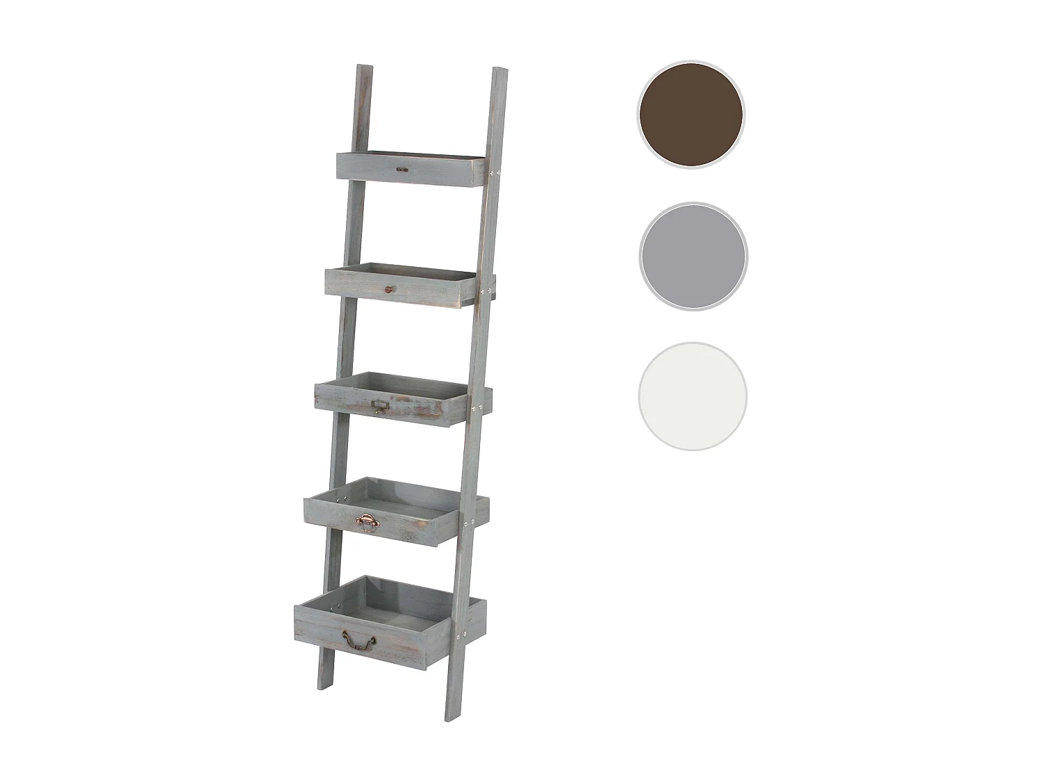 Pflanzregal Blumenständer MCW-T69, Grau