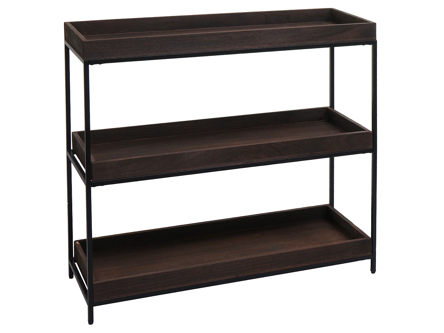 Étagère MCW-K71,  brun foncé