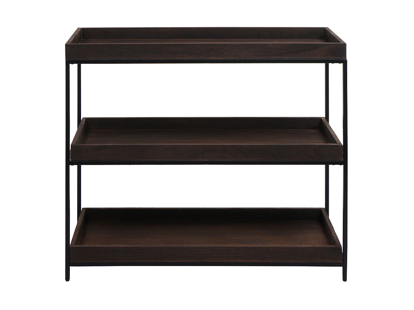 Étagère MCW-K71,  brun foncé