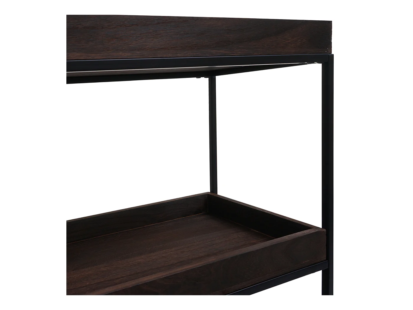 Étagère MCW-K71,  brun foncé