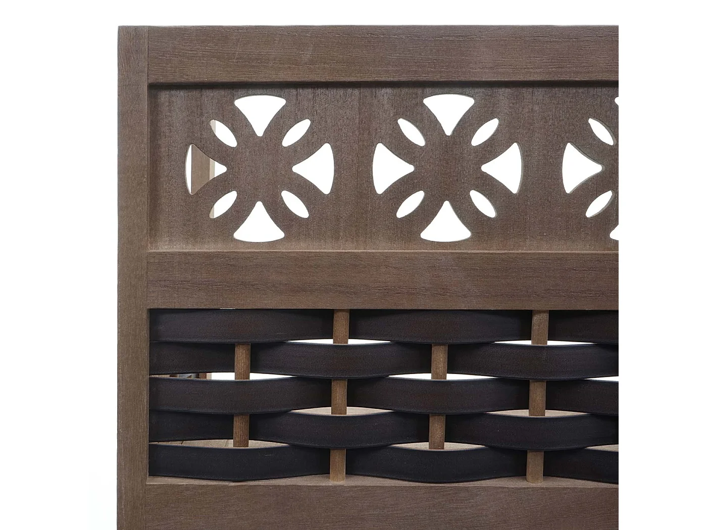 Regal MCW-K86, Dunkelbraun, Geflecht dunkelbraun