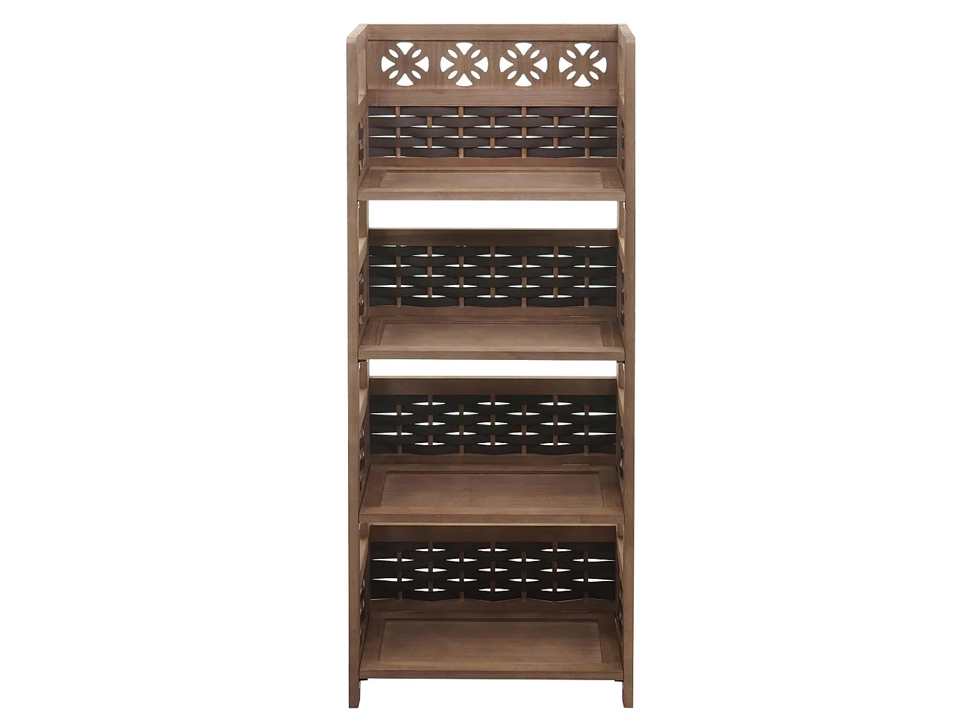 Regal MCW-K86, Dunkelbraun, Geflecht dunkelbraun