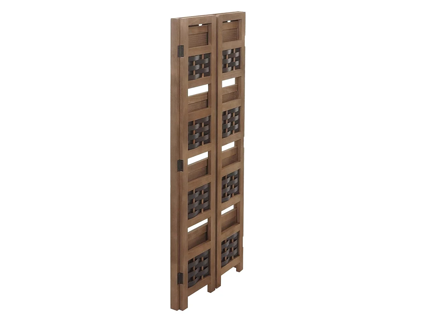 Regal MCW-K86, Dunkelbraun, Geflecht dunkelbraun
