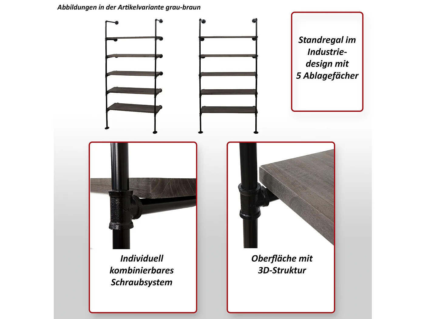Staander MCW-C45,  grijs