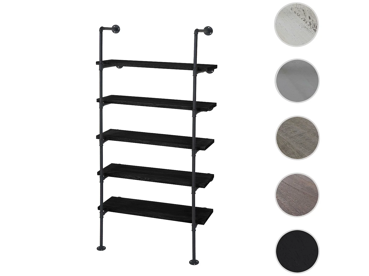 Estantería de pie MCW-C45,  gris oscuro