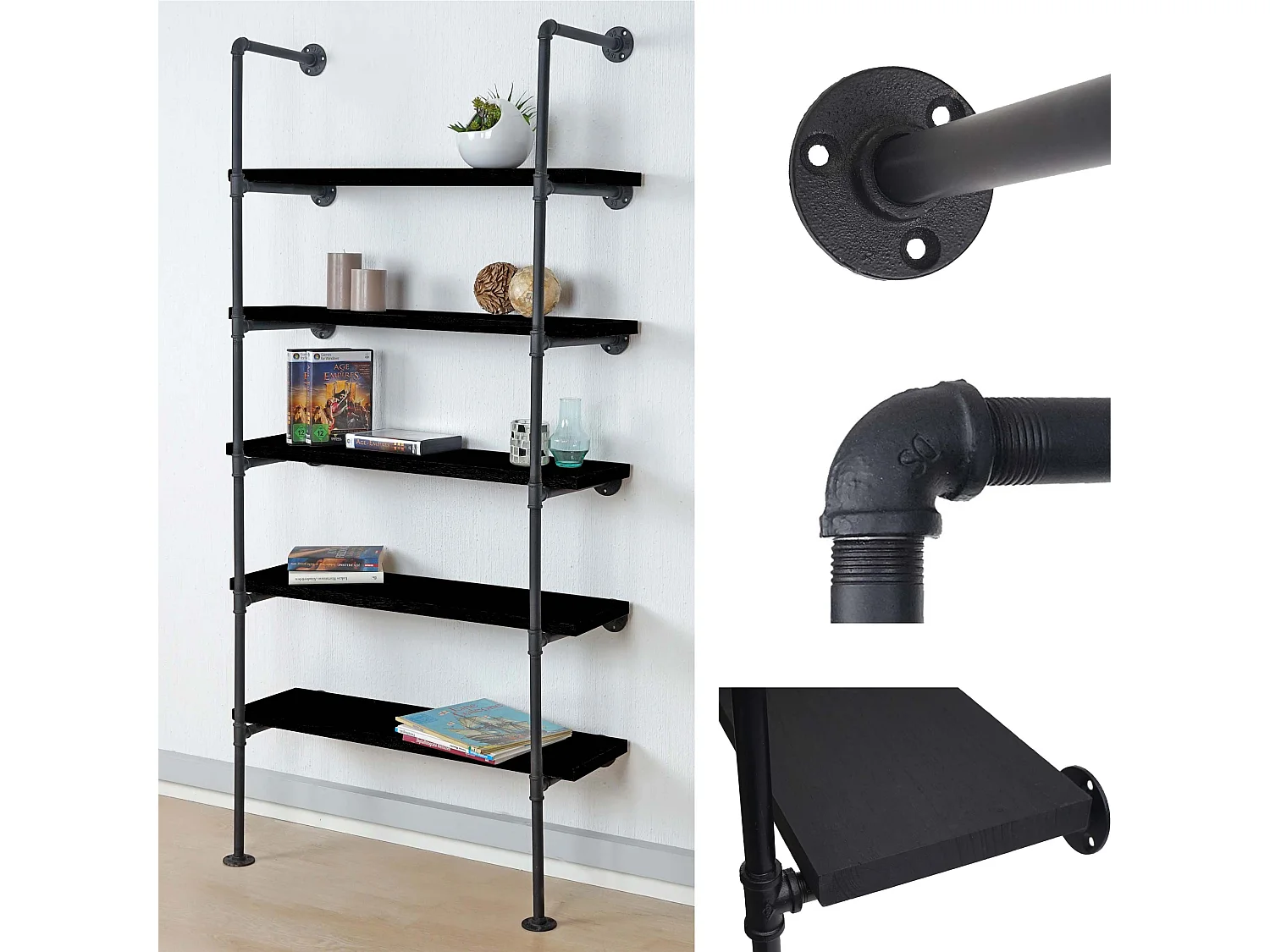 Standregal MCW-C45, Dunkelgrau