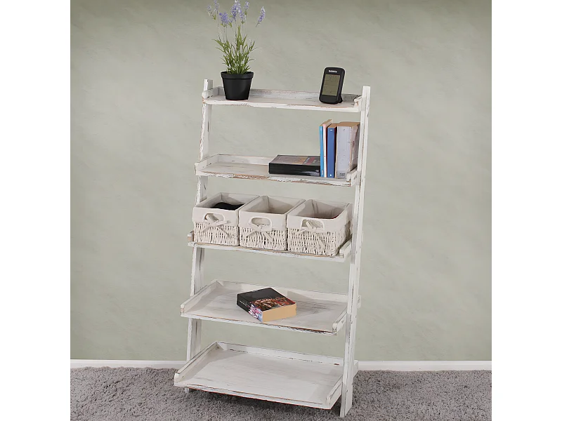 Étagère sur pied Étagère à plantes,  blanc