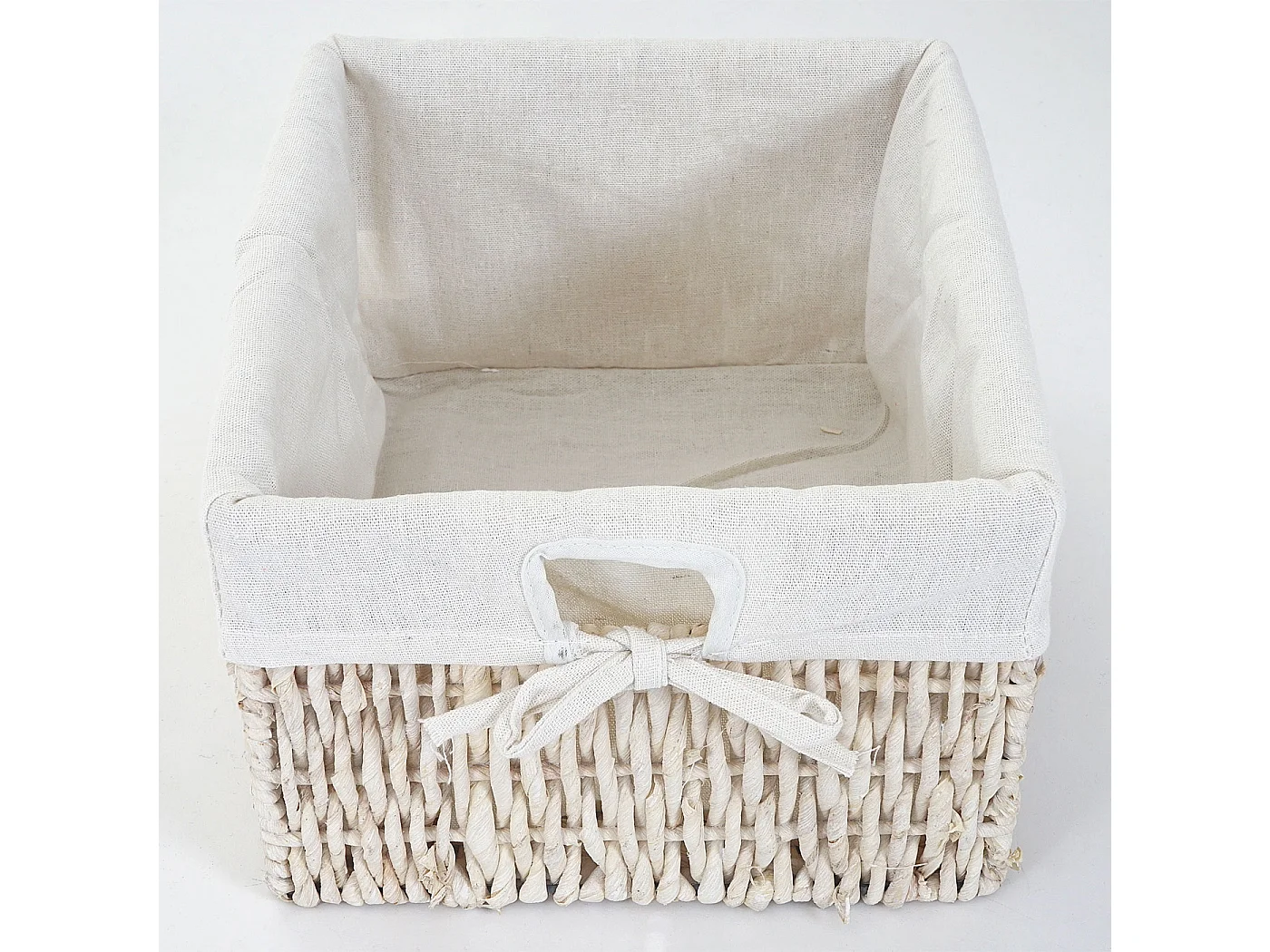 Étagère échelle Franca look shabby 4 paniers,  blanc