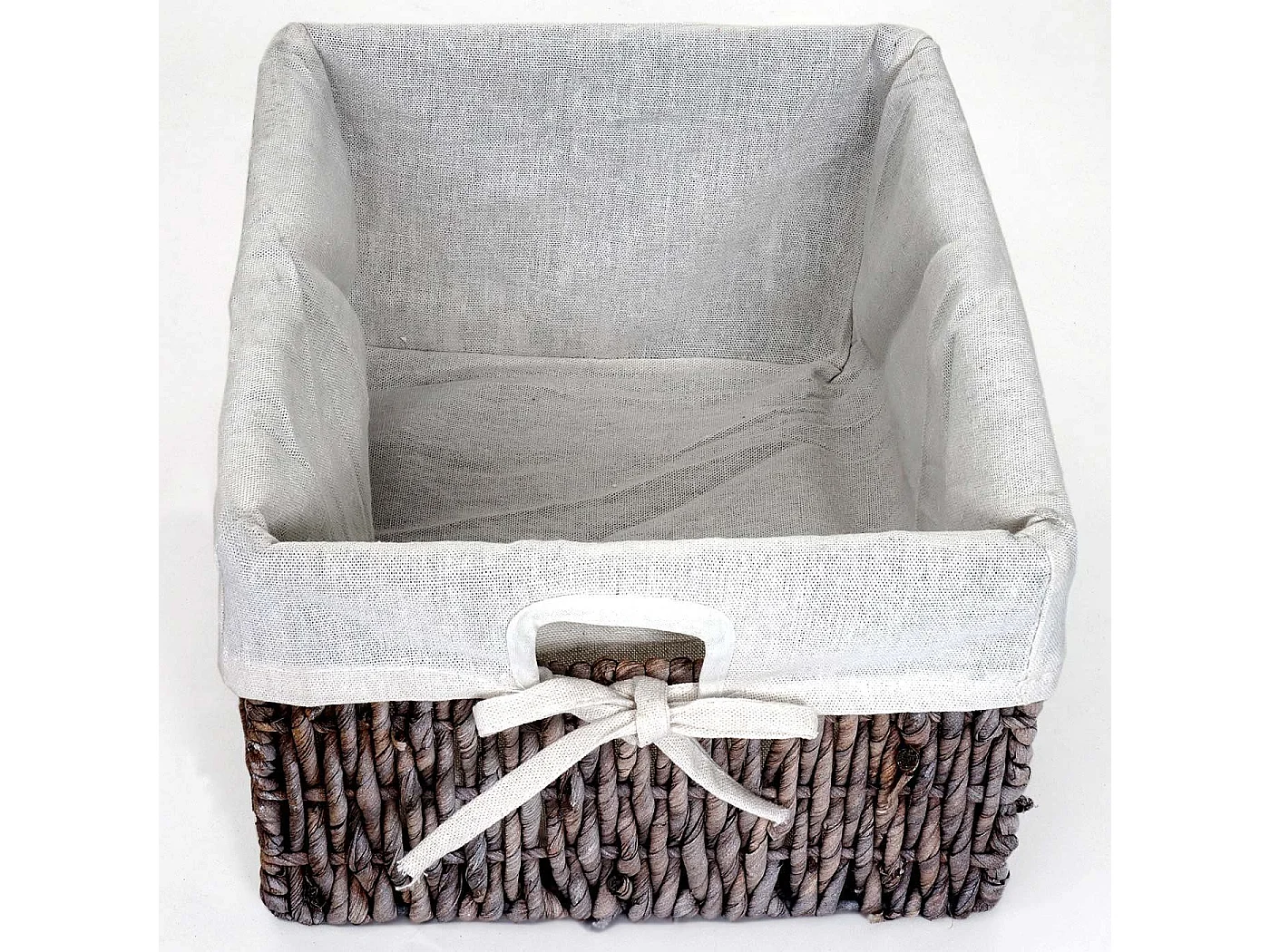 Étagère échelle Franca look shabby 4 paniers,  marron