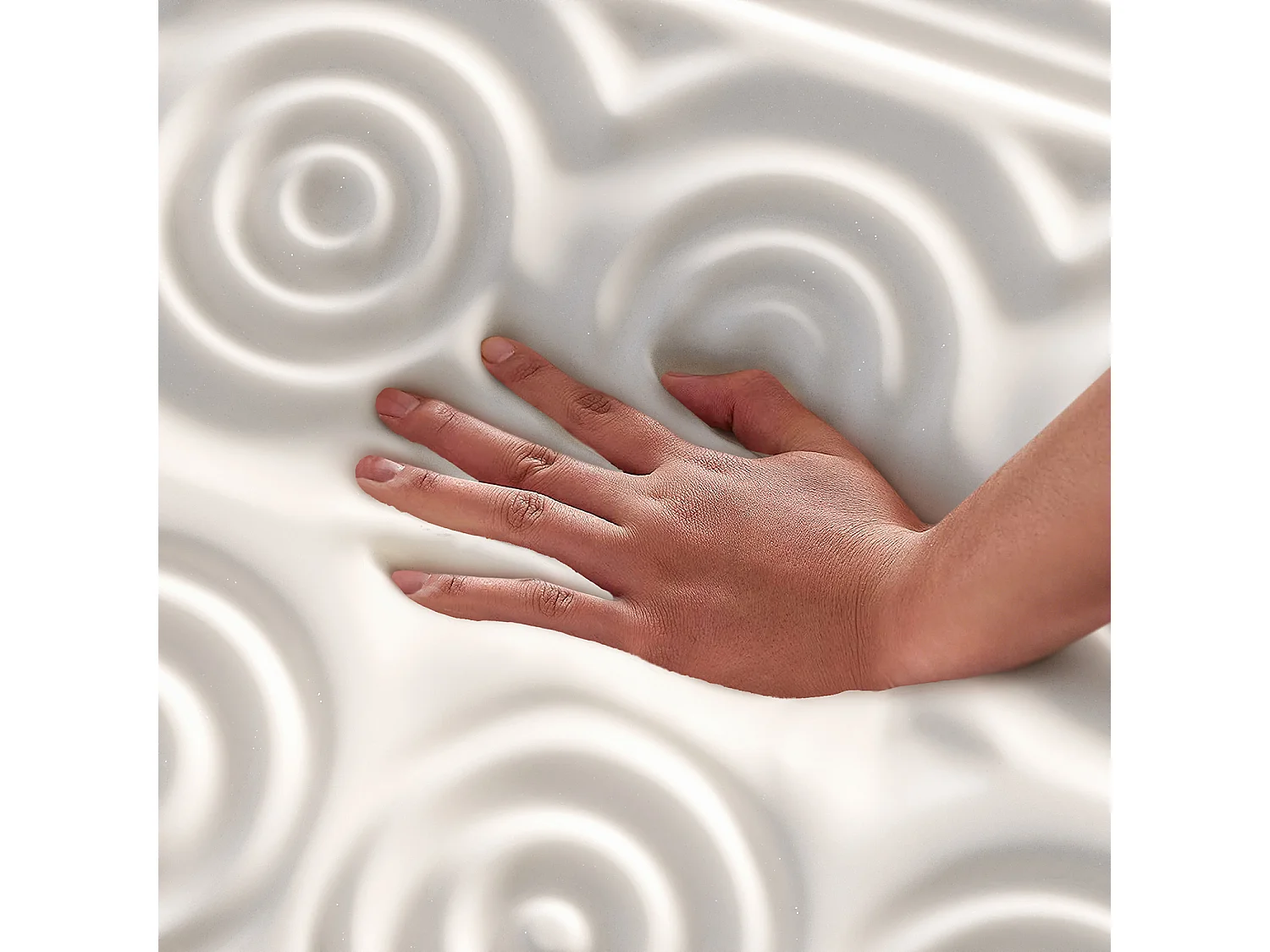 CASABEL Surmatelas 120x200 cm - Mémoire De Forme 13 Zones de Soutien - Sur-matelas Confort