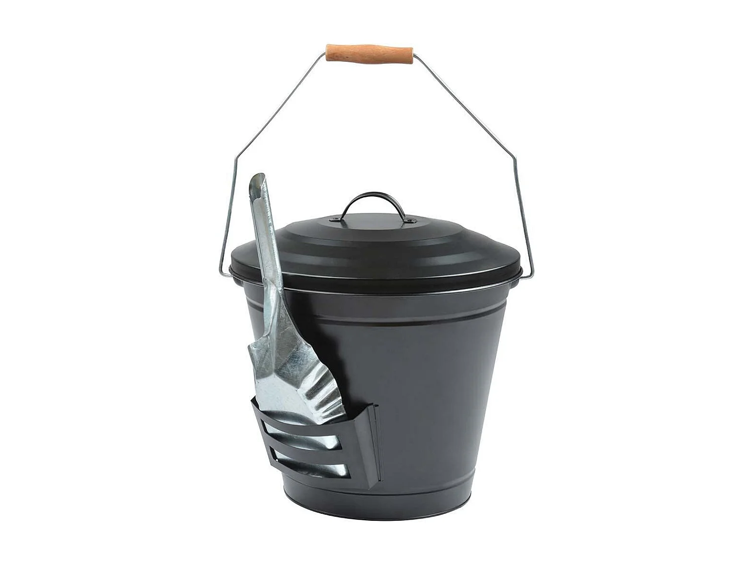 Seau à cendres avec pelle