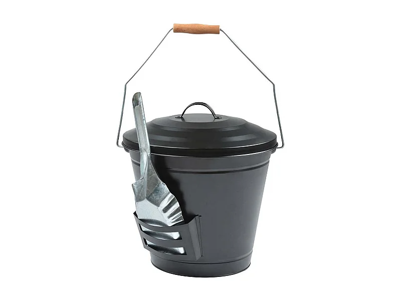Seau à cendres avec pelle