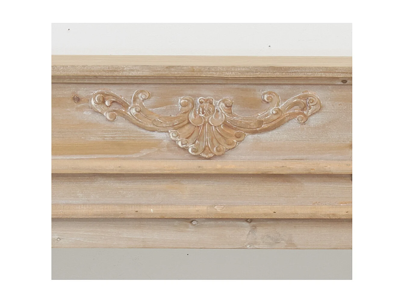 Manteau de cheminée en pin naturel