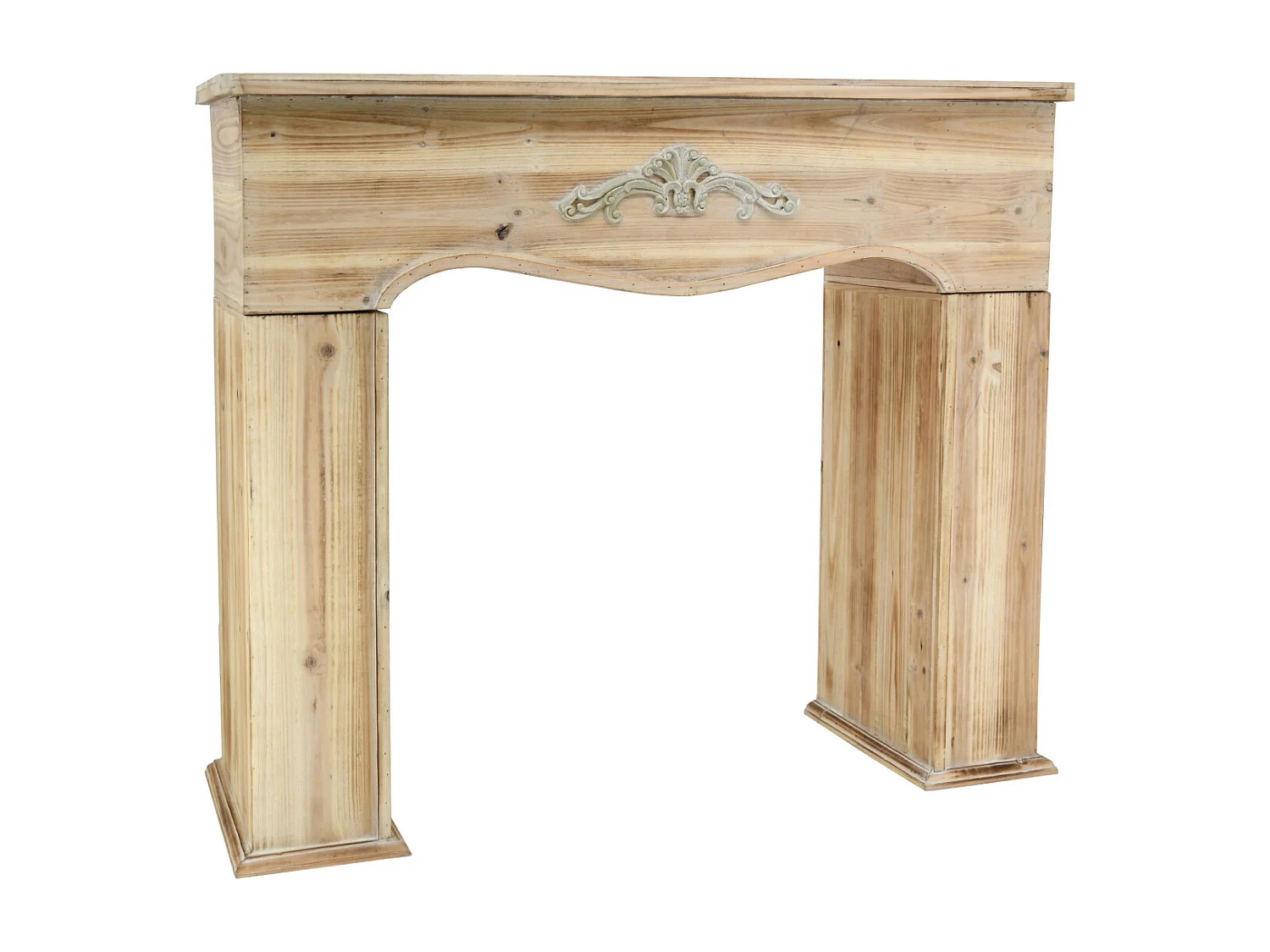 Manteau de cheminée en pin naturel Montagna