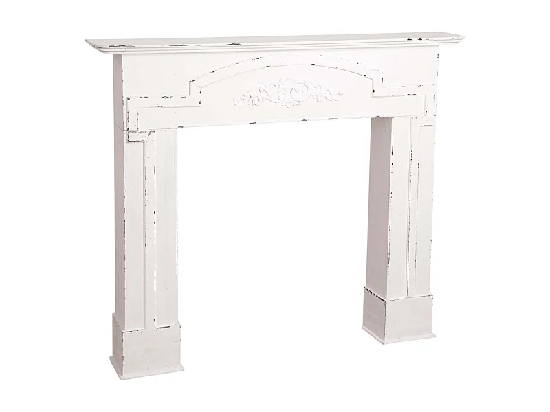 Manteau de cheminée en bois