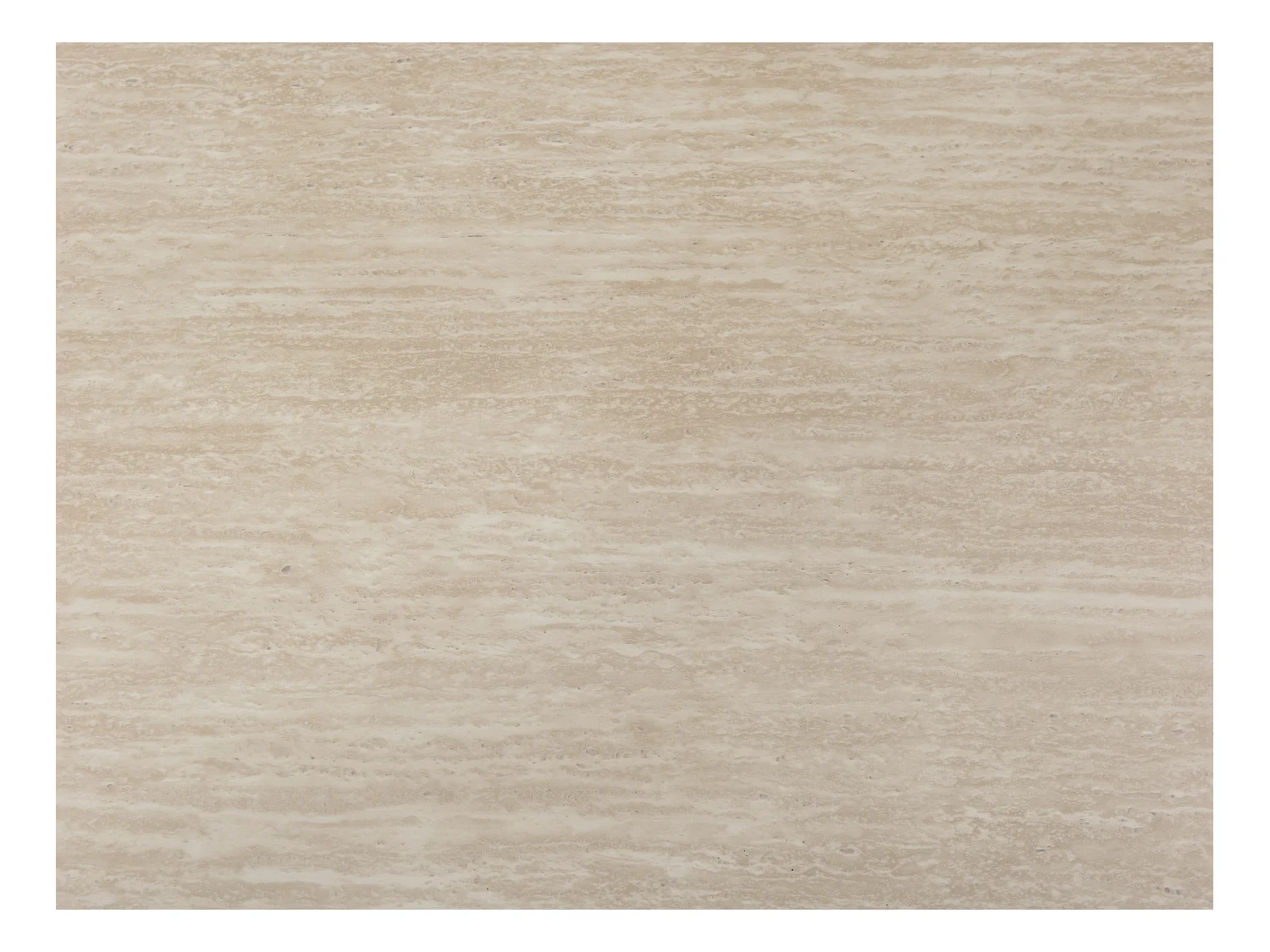 Mesa de comedor para 4 personas en MDF - Efecto travertino topo - LARIOZA de Pascal Morabito