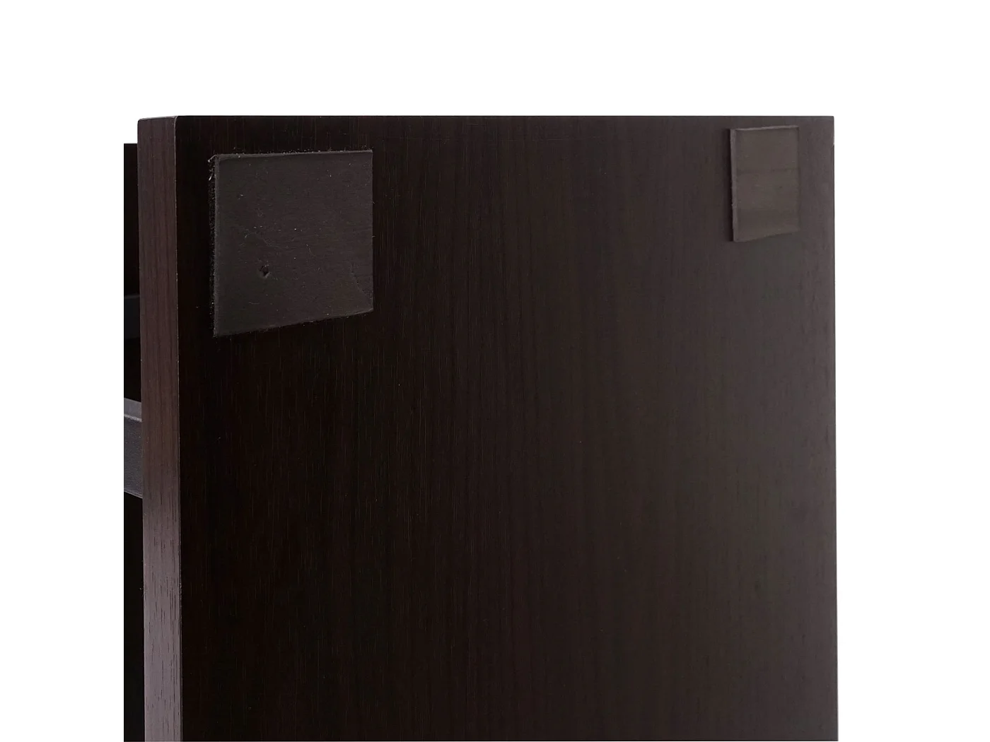 Bibliothèque HWC-A27, étagère de salon, structure 3D 183x80cm, 5 niveaux - marron foncé, métal noir