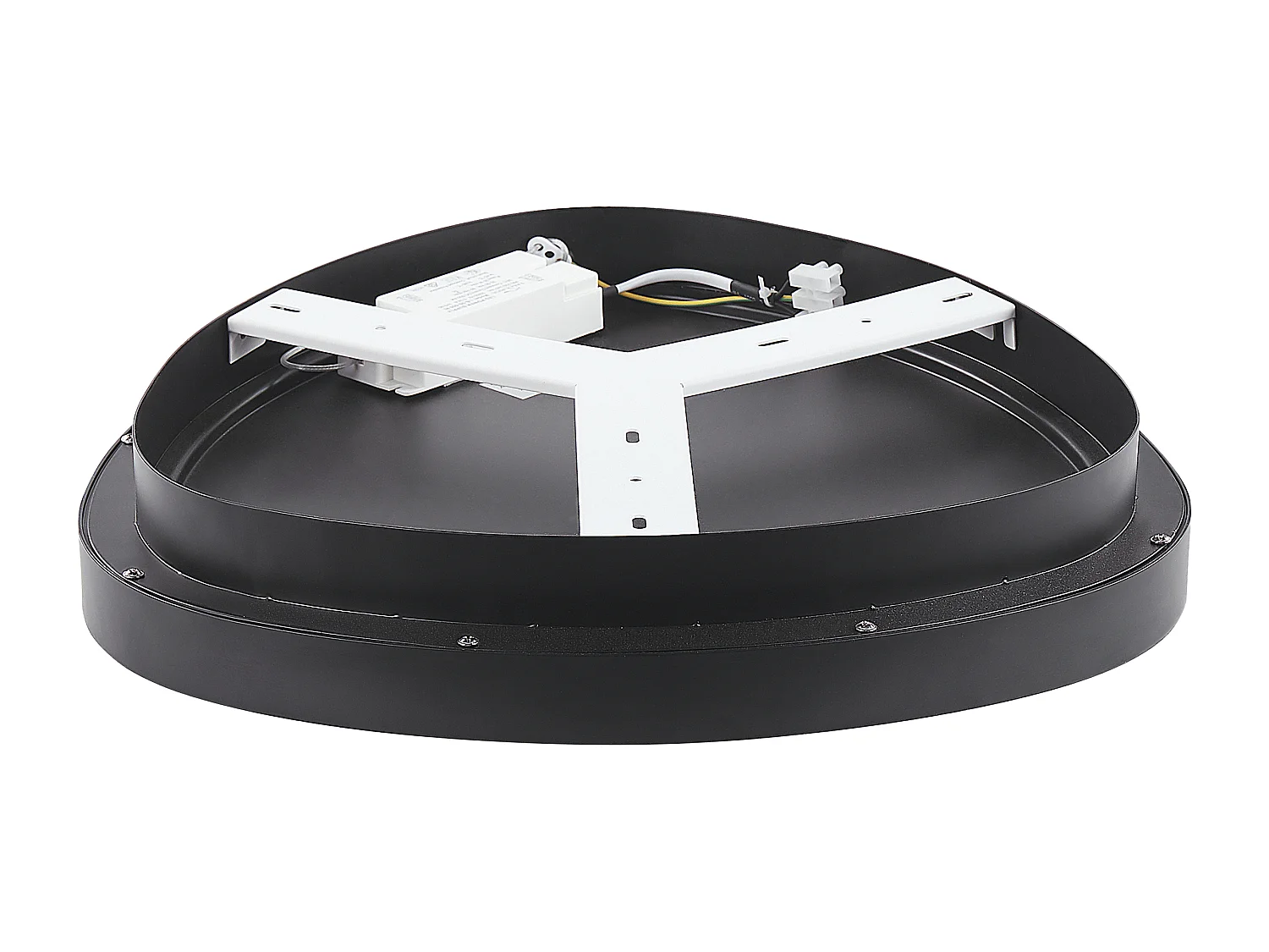 Lampadario a LED NANDING Metallo Nero