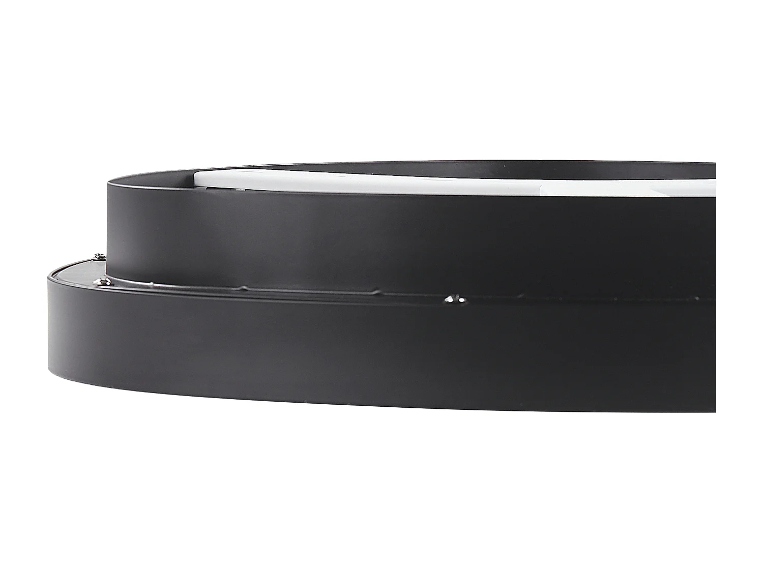 Lampadario a LED NANDING Metallo Nero