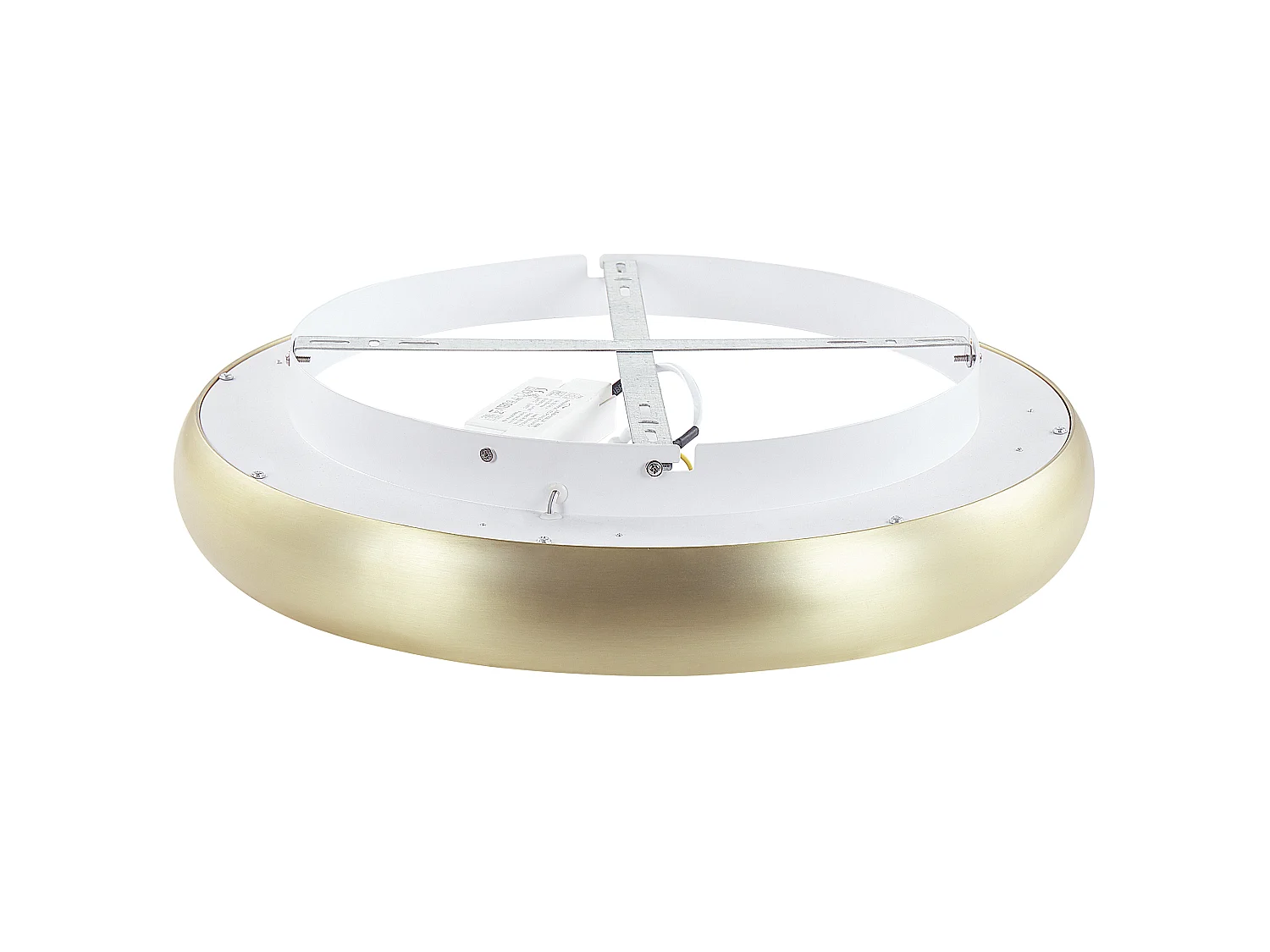 Moderne Deckenleuchte mit Integriertem LED-Licht Ringform gold Ataran
