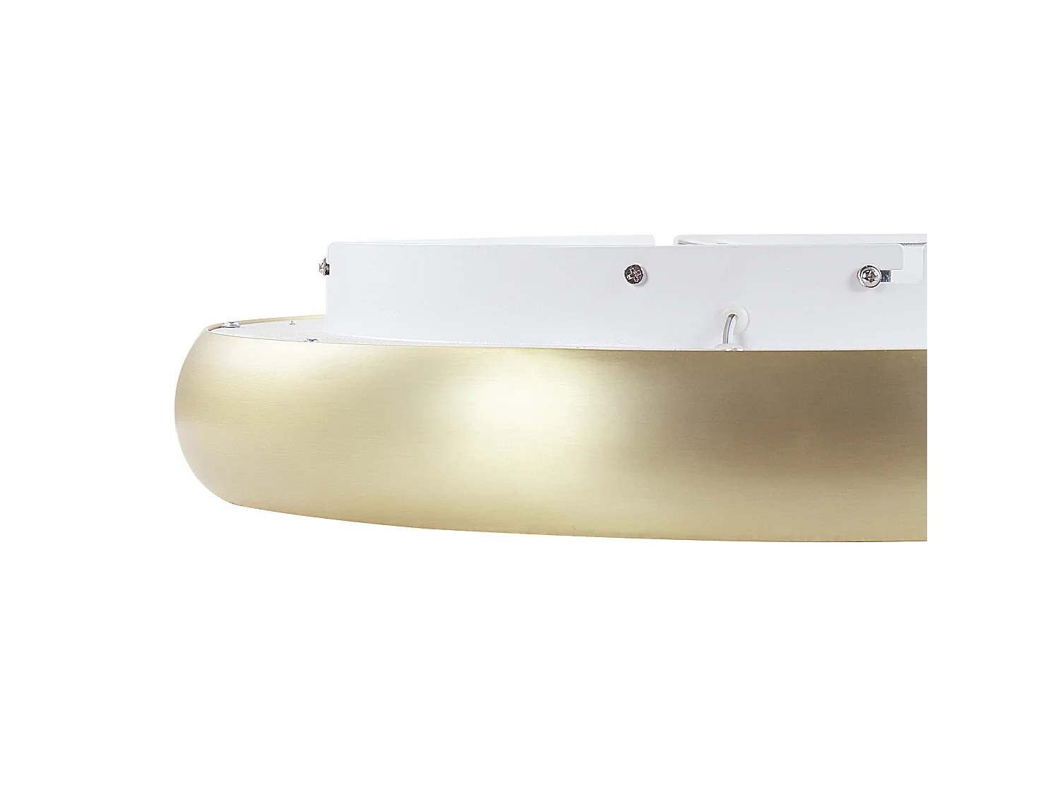 Moderne Deckenleuchte mit Integriertem LED-Licht Ringform gold Ataran