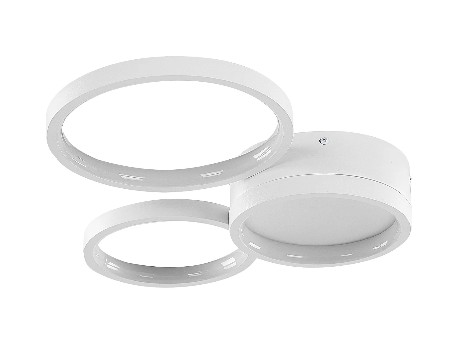 LED Deckenlampe AGNAT Metall Weiss
