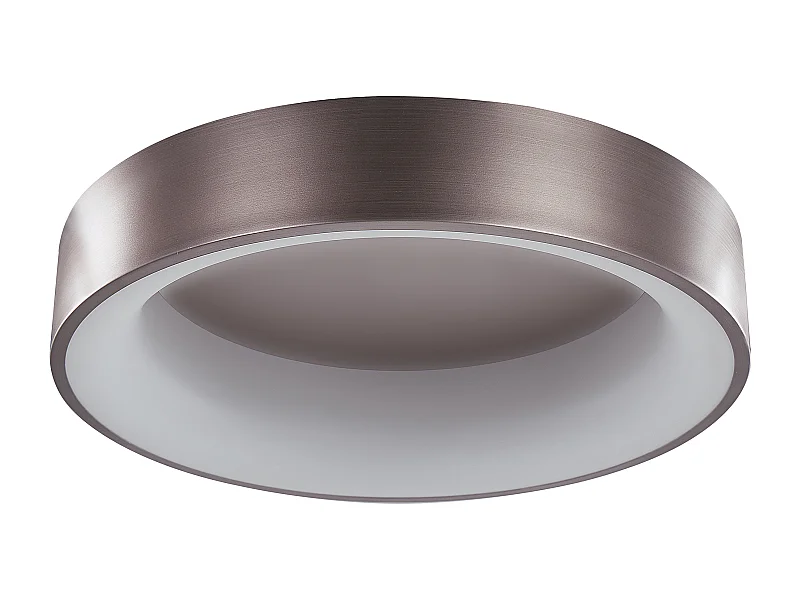 Candeeiro de teto LED DAWEI Metal Castanho claro