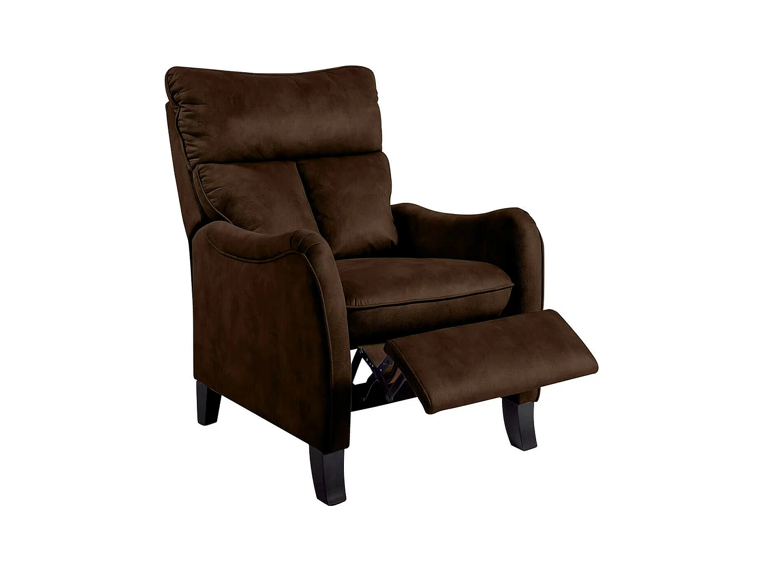 OVIEDO - Fauteuil Relax Manuel Coloris Chocolat