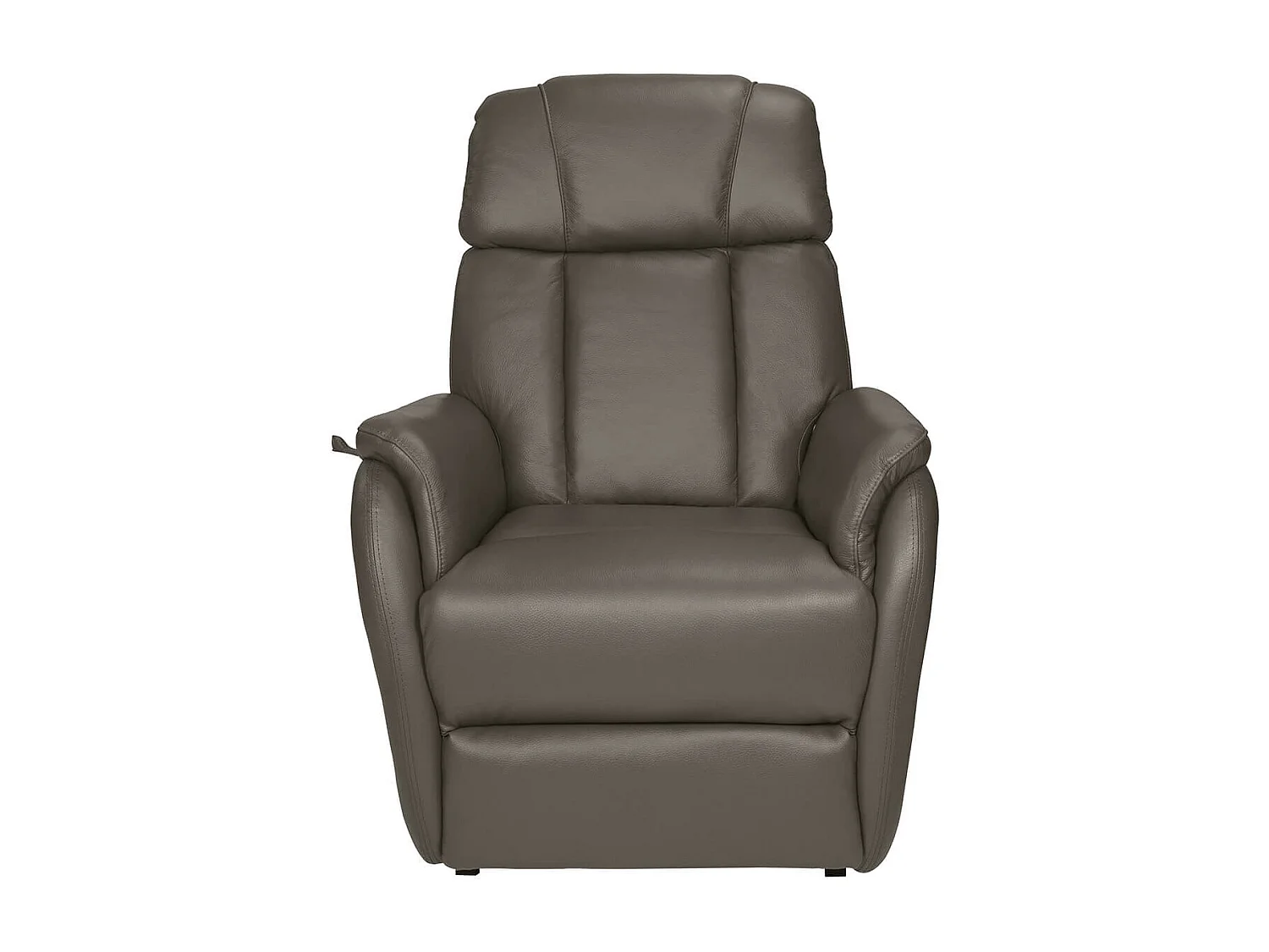 TAMISE - Fauteuil Relax et Releveur Electrique Cuir Taupe