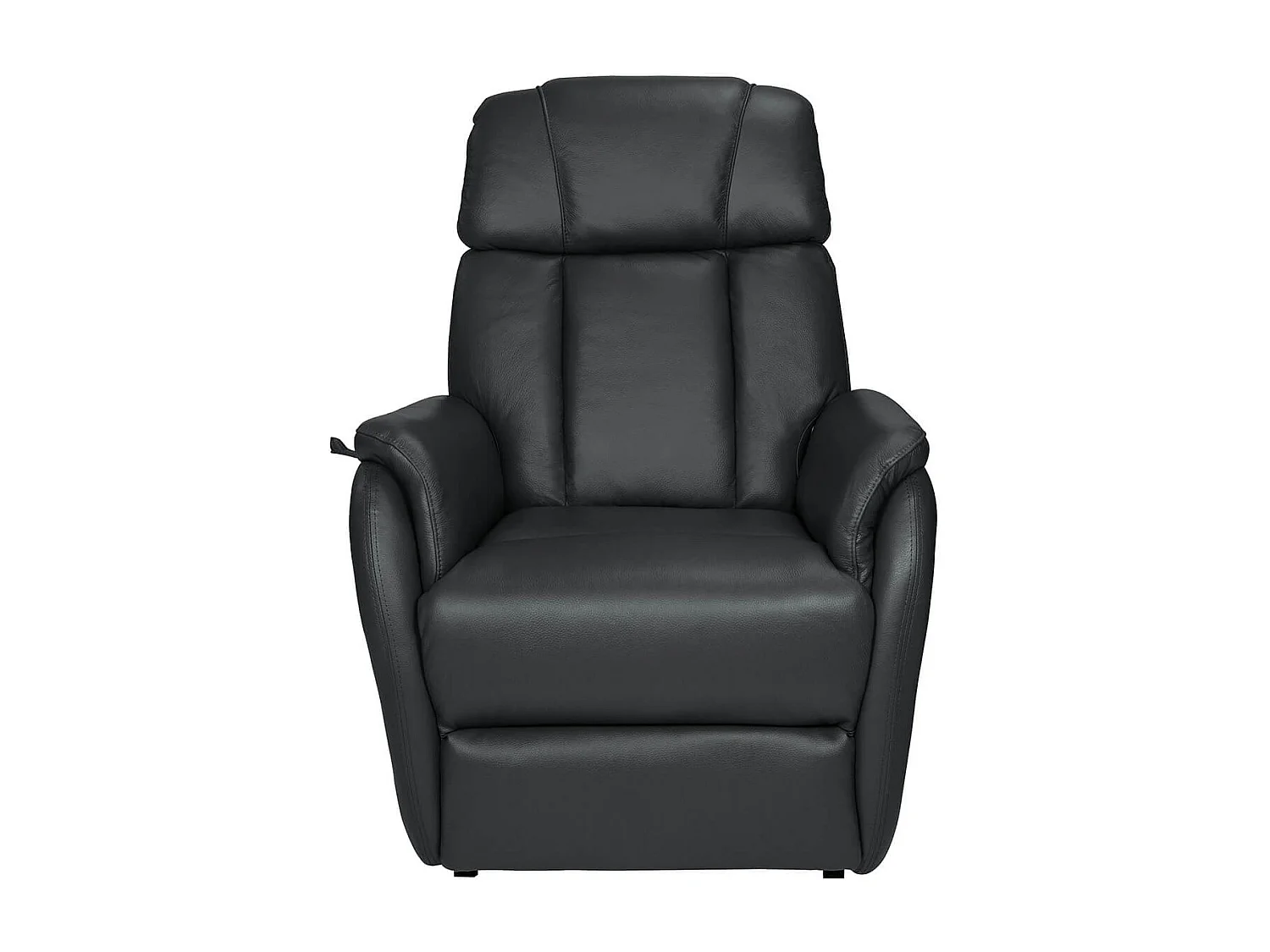 TAMISE - Fauteuil Relax et Releveur Electrique Cuir Noir