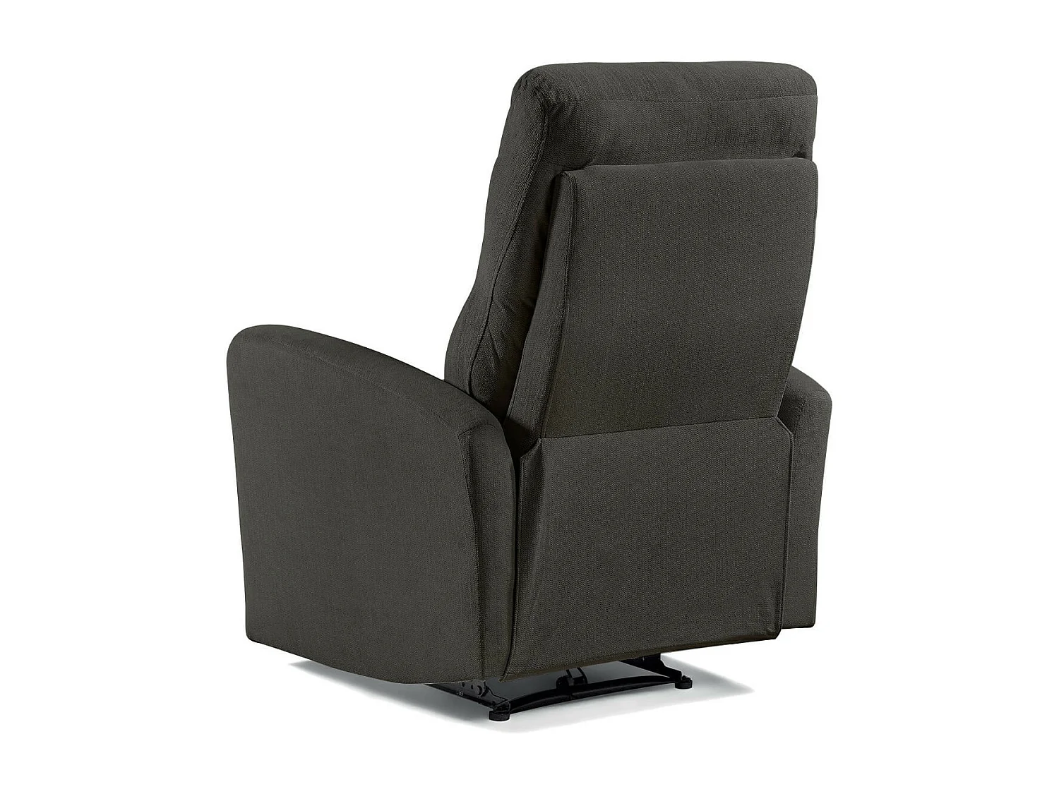 YANGAS - Fauteuil Relax Electrique Tissu Gris Foncé