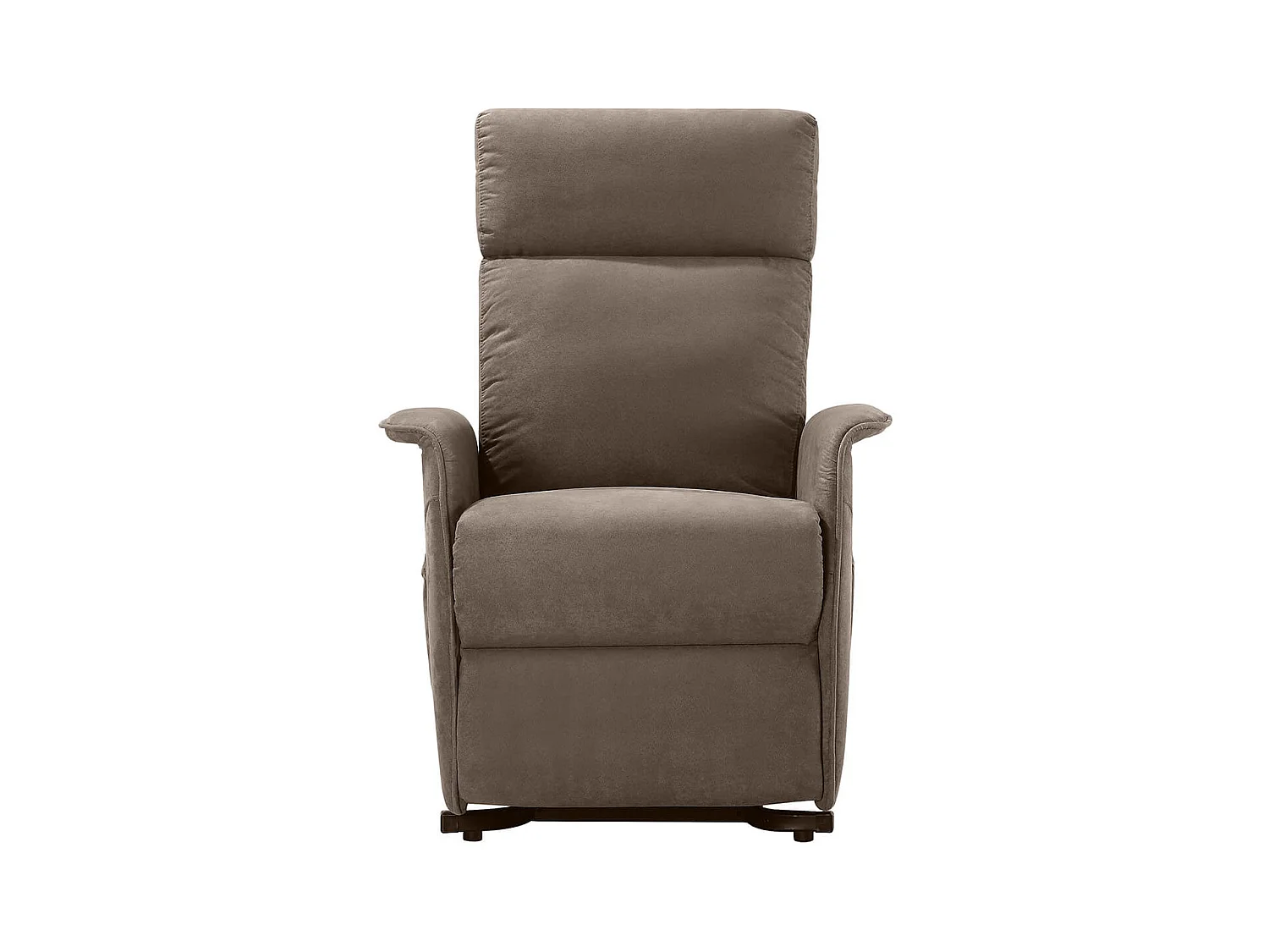 LISSONE - Fauteuil Relax et Releveur Electrique Tissu Taupe