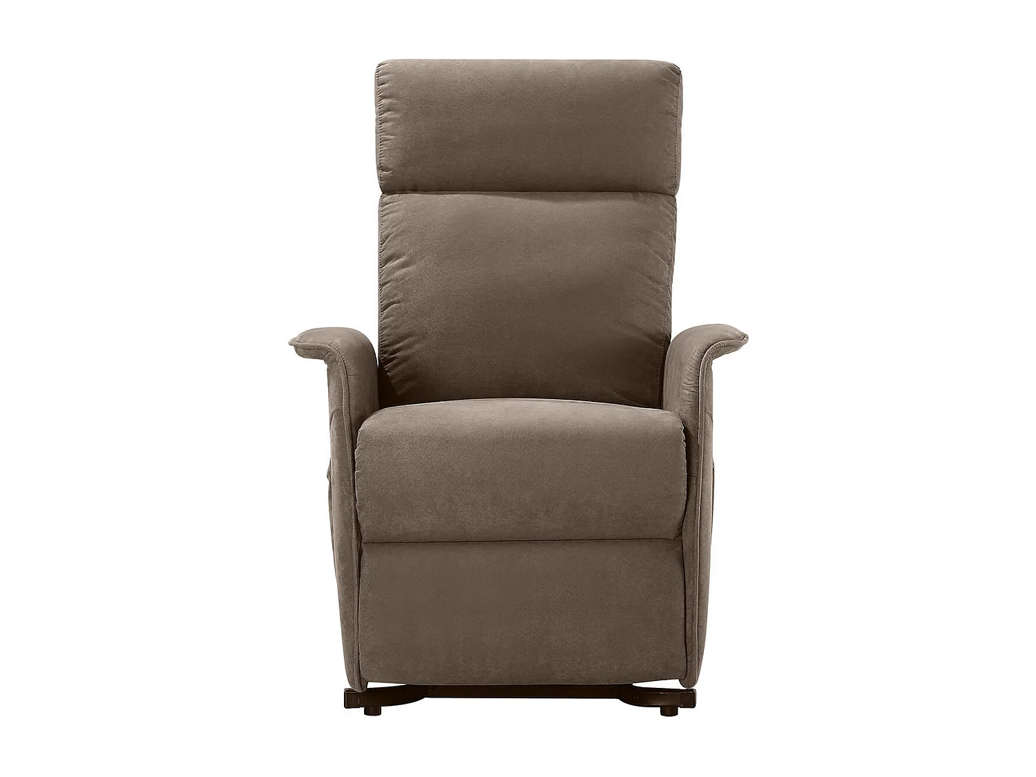 LISSONE - Fauteuil Relax et Releveur Electrique Tissu Taupe