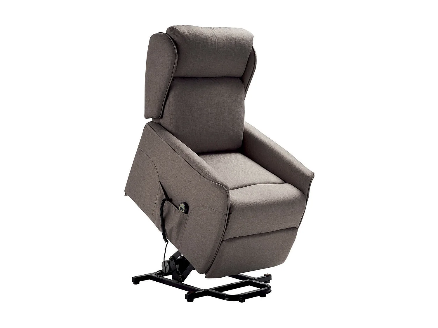 TABAGON - Fauteuil Relax et Releveur Gris