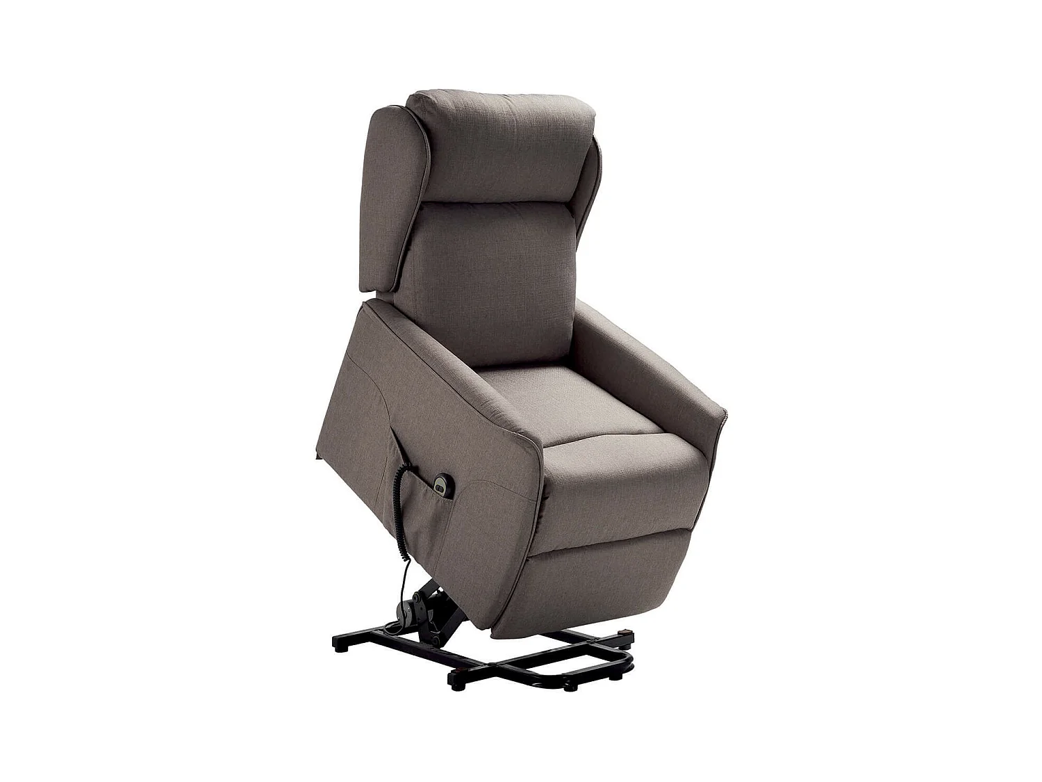 TABAGON - Fauteuil Relax et Releveur Gris
