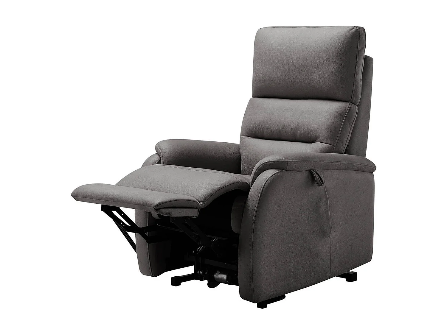 ADRIA - Fauteuil Relax et Releveur Electrique Tissu Gris