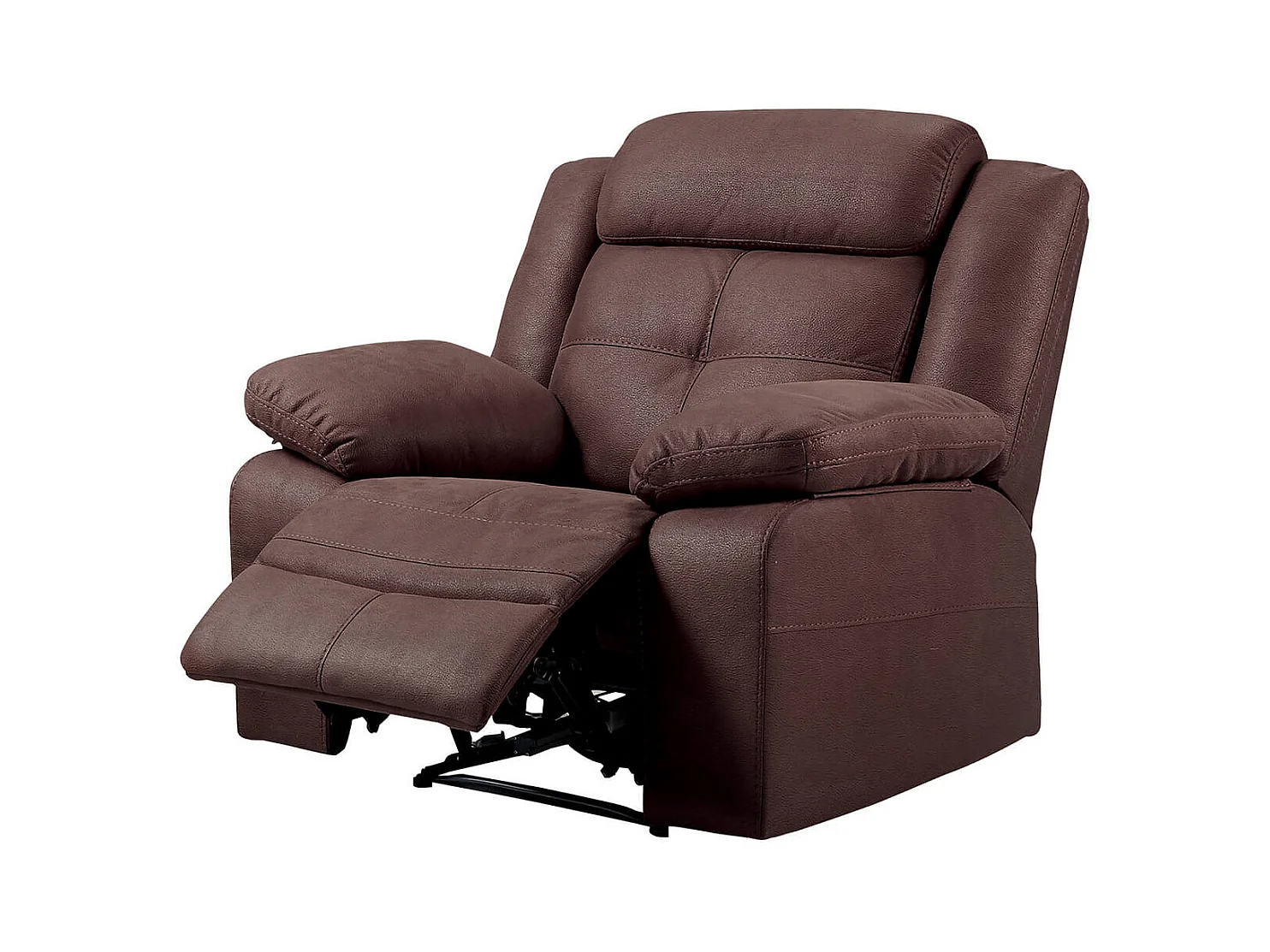 FABARES - Fauteuil Relax Electrique Chocolat
