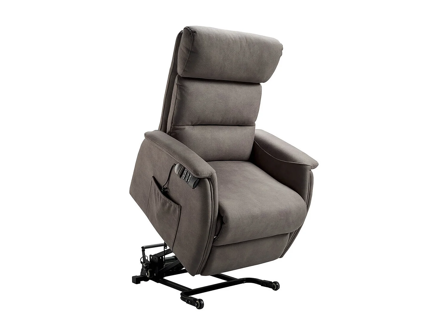 PACIOS - Fauteuil Relax et Releveur Electrique Gris