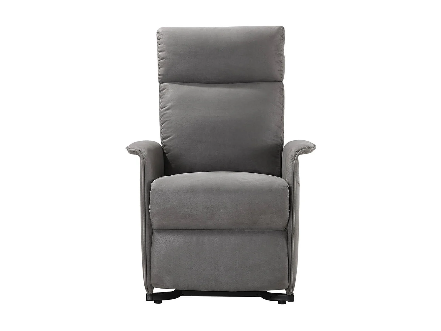 LISSONE - Fauteuil Relax et Releveur Electrique Tissu Gris