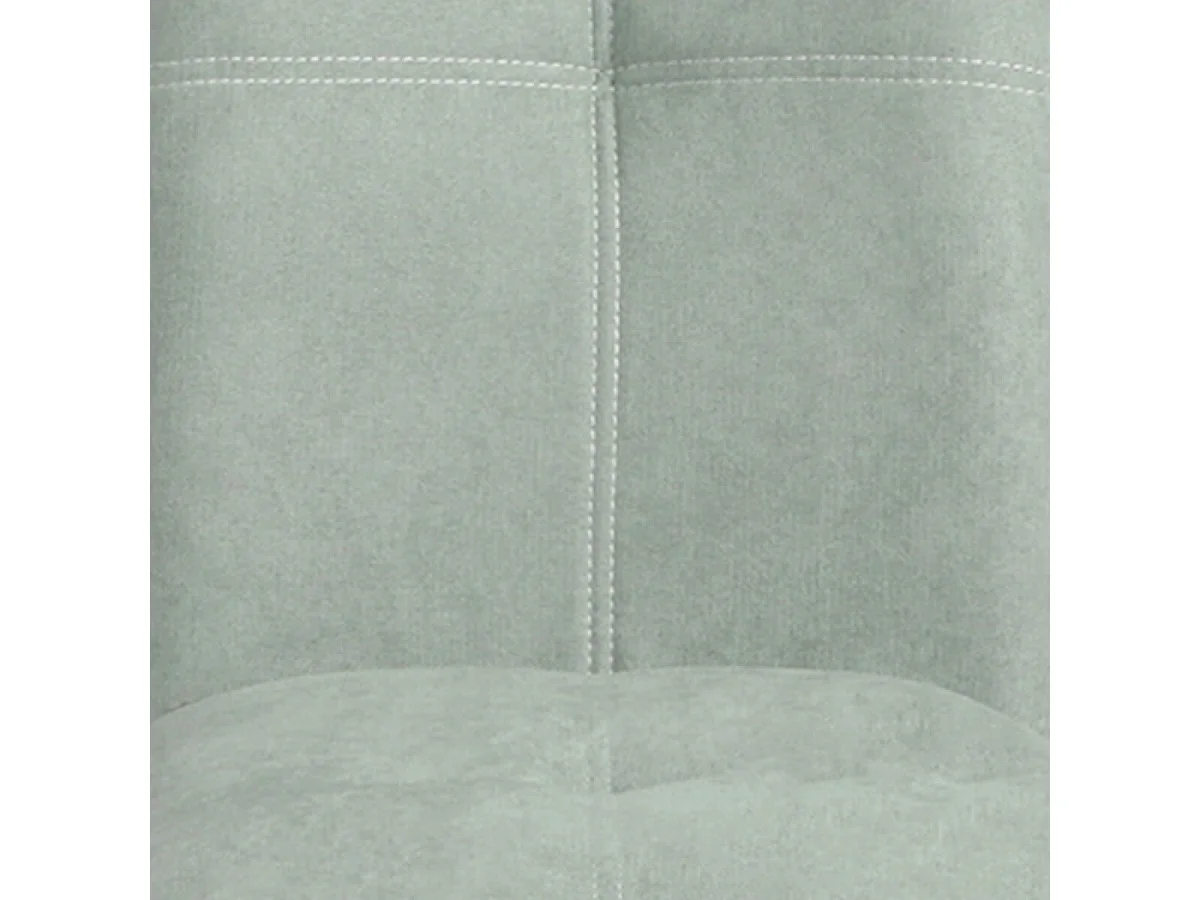 BISPO - Lot de 2 Chaises Tissu Coloris Vert d'Eau