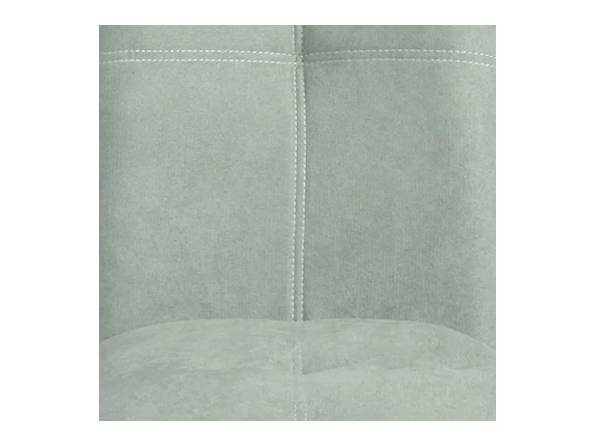 BISPO - Lot de 2 Chaises Tissu Coloris Vert d'Eau