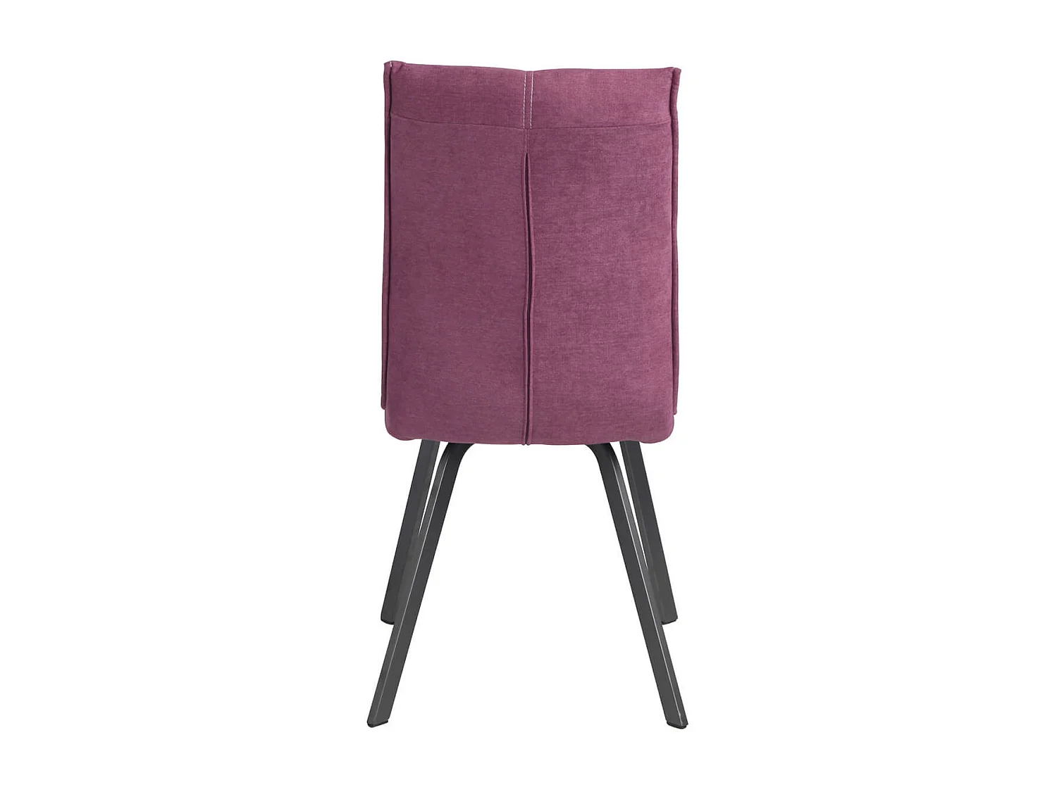 BISPO - Lot de 6 Chaises Tissu Coloris Violet